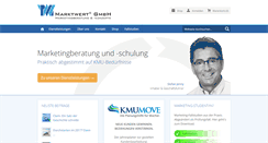 Desktop Screenshot of marktwert.ch